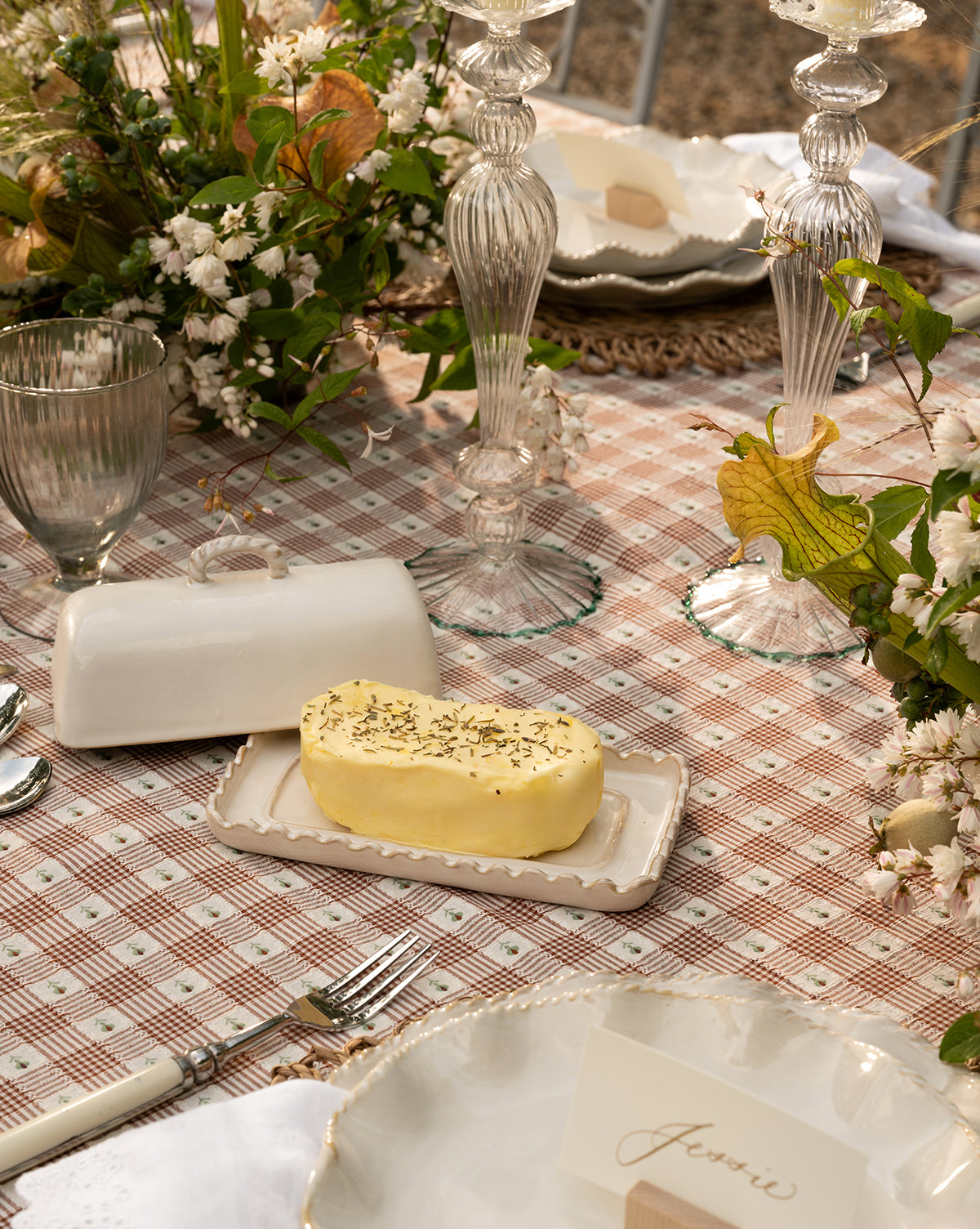 McGee & Co. x Loeffler Randall Tabitha Butter Dish