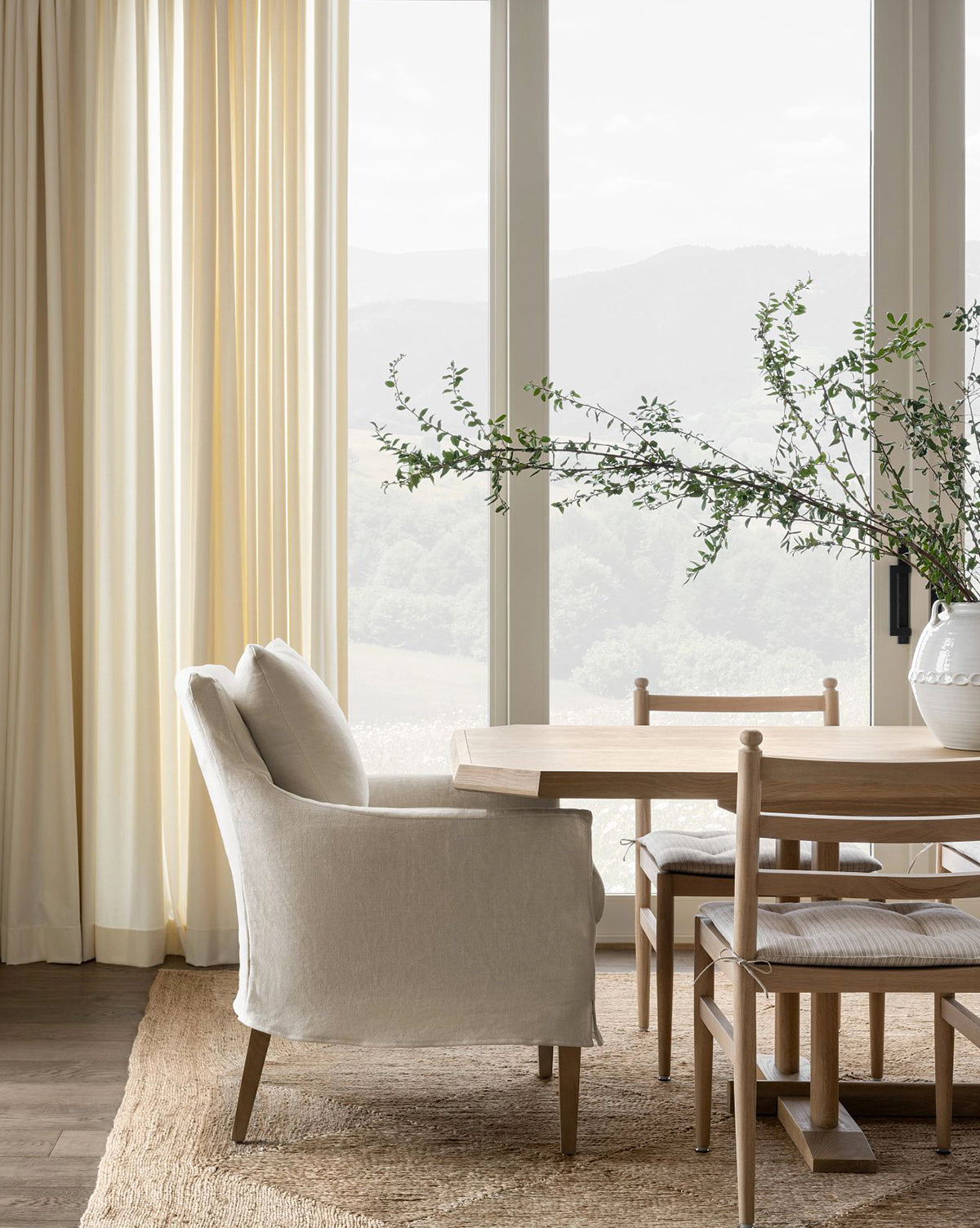 Sascha Slipcover Dining Chair