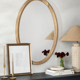 Reta Oval Wood Mirror – McGee & Co.