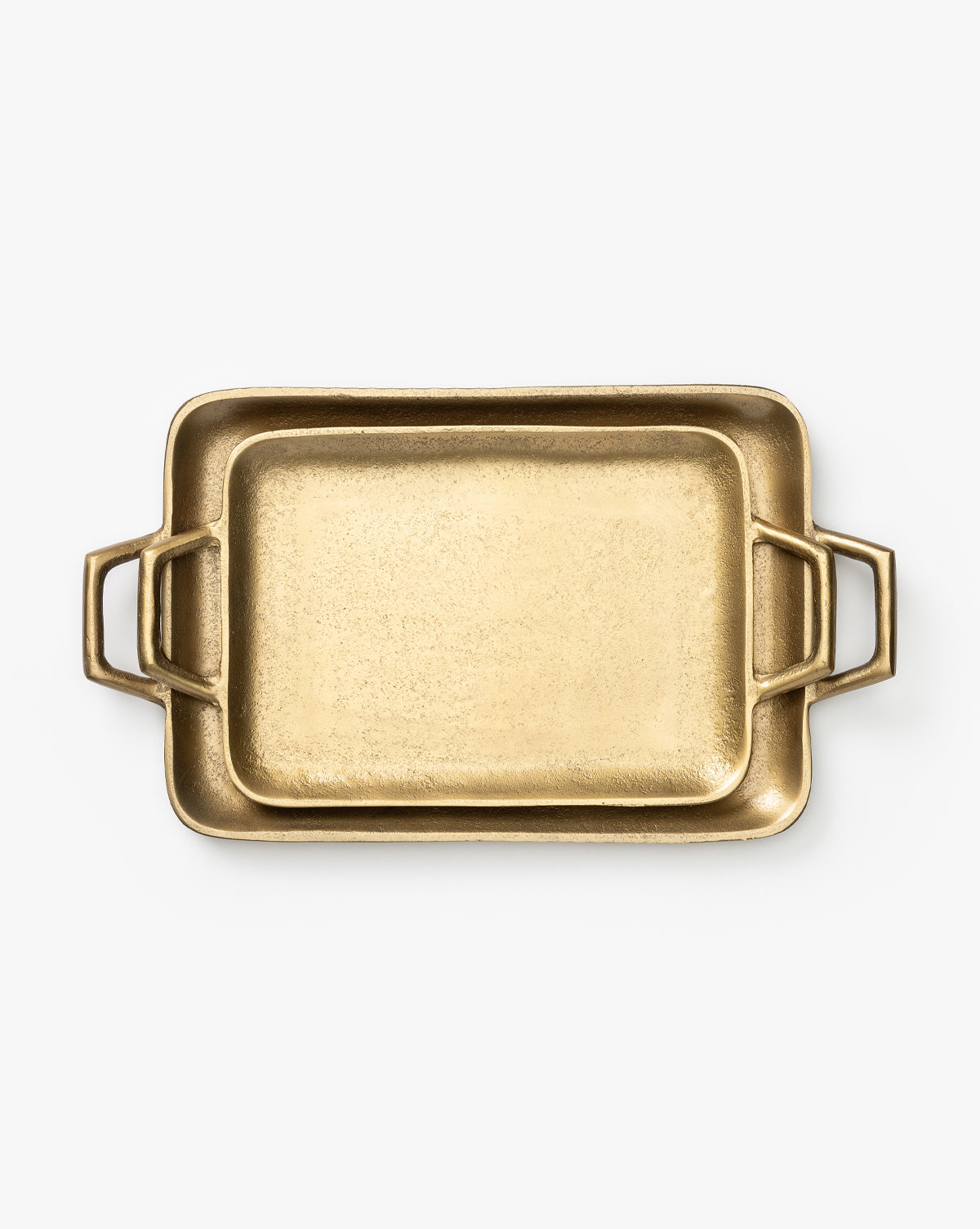 Studio McGee 2024 Gold Cast Metal Tray and Bowl