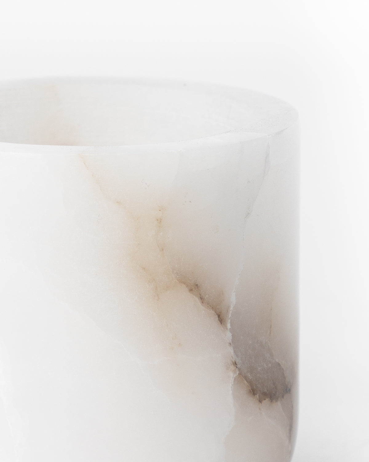 Alabaster Tea-light Holder