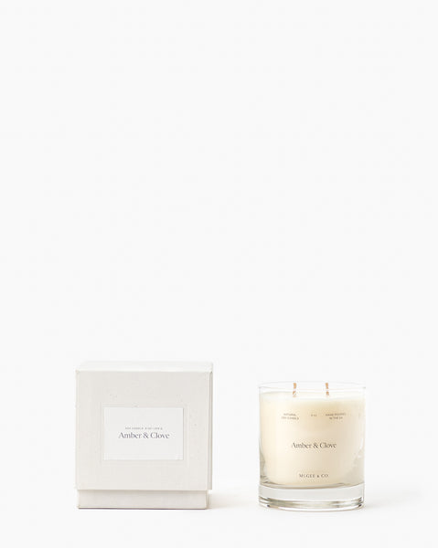 Amber & Clove Candle