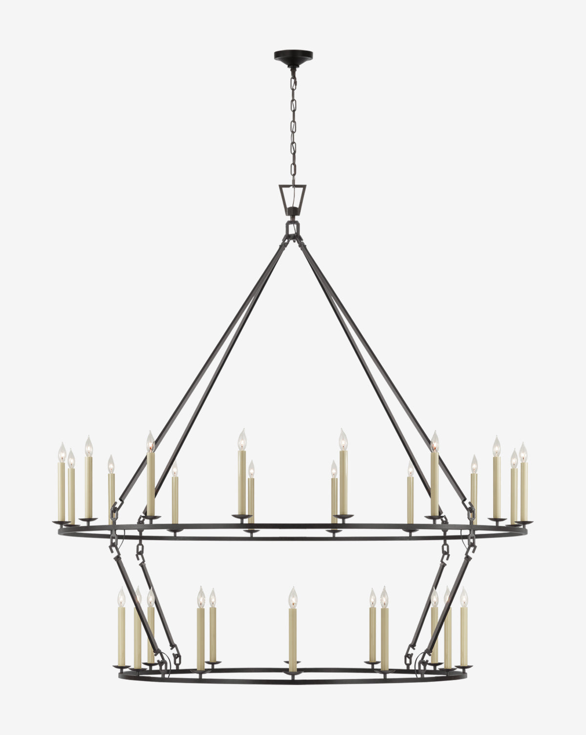 Darlana Two-Tiered Ring Chandelier