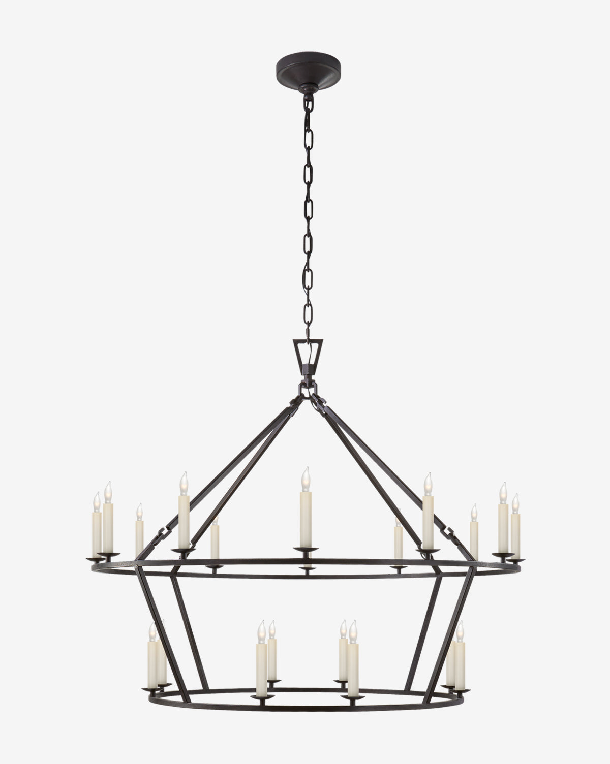 Darlana Two-Tiered Ring Chandelier