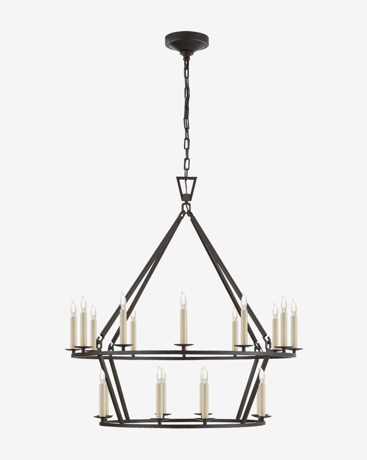 Darlana Two-Tiered Ring Chandelier