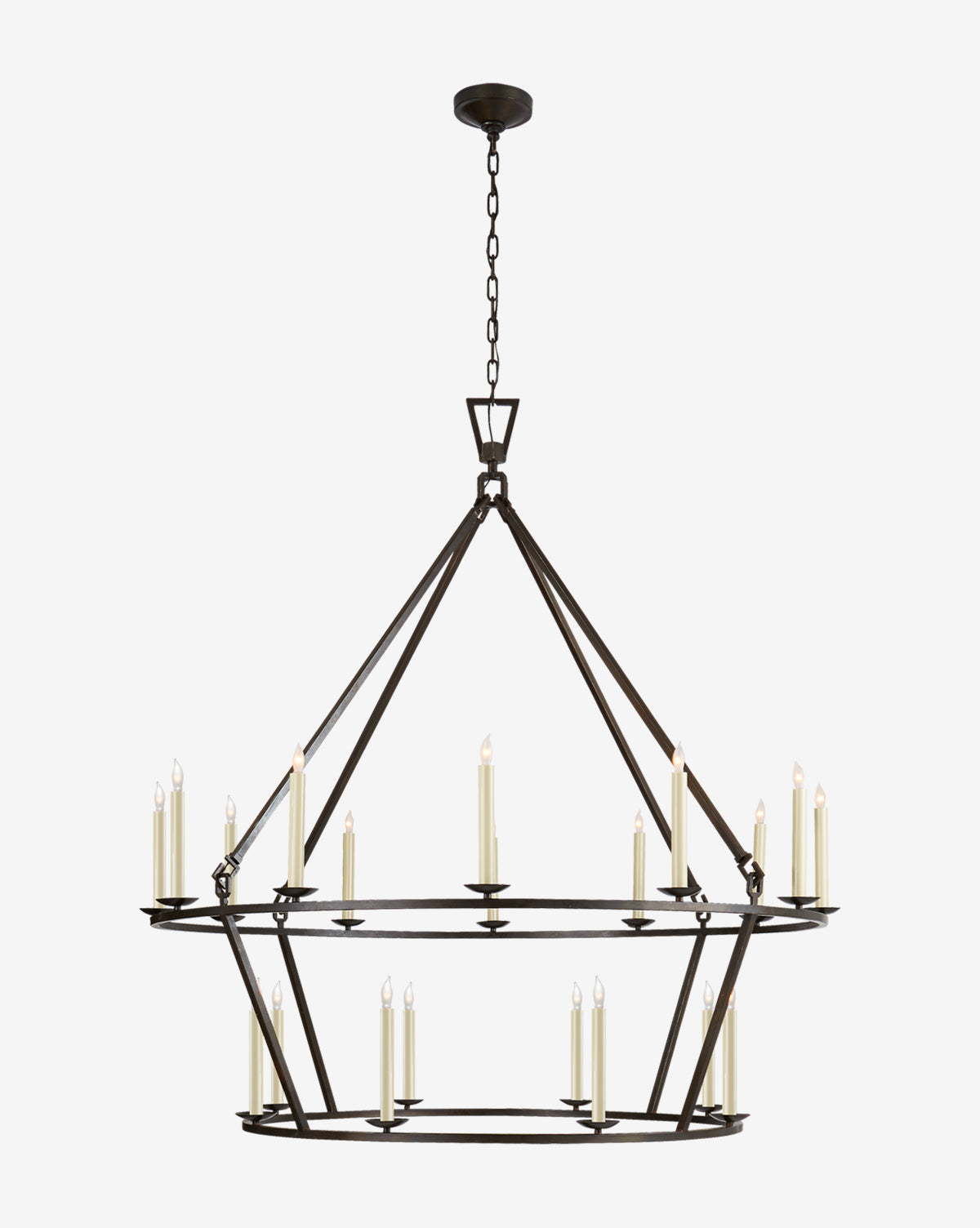 Darlana Two-Tiered Ring Chandelier