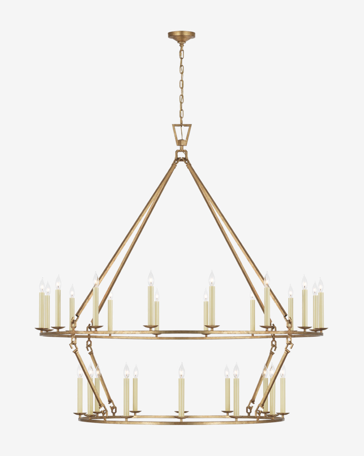 Darlana Two-Tiered Ring Chandelier