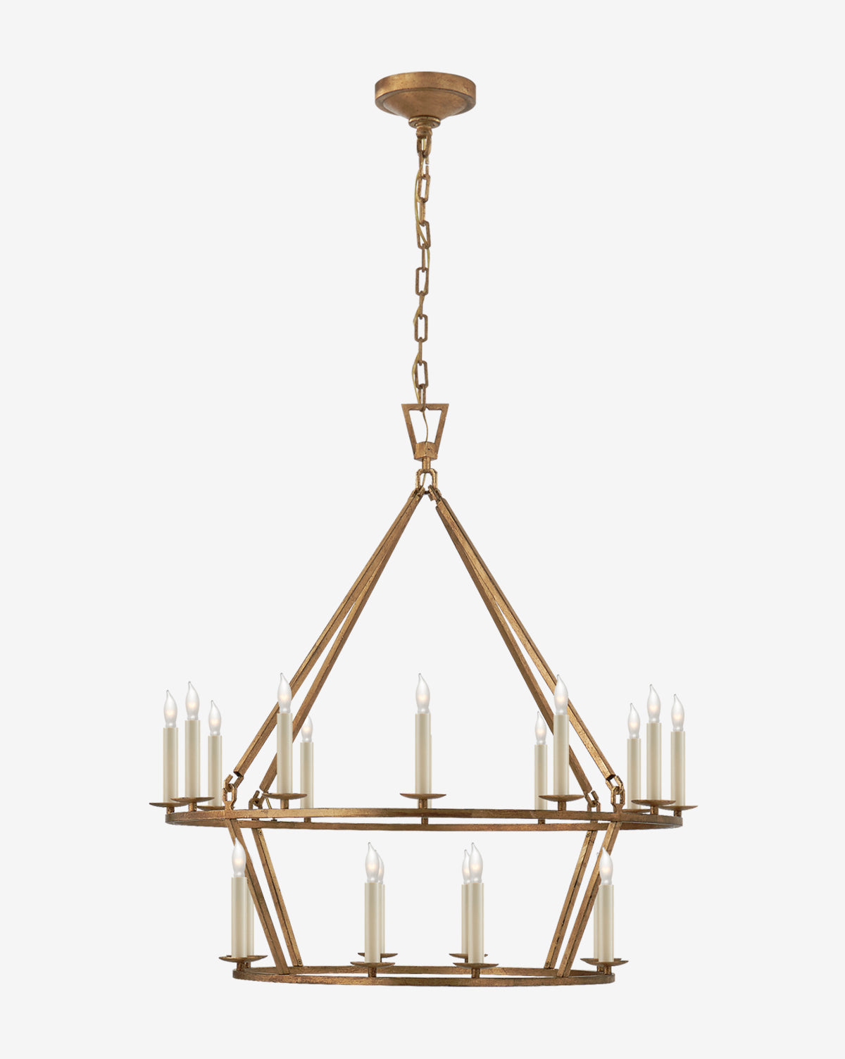 Darlana Two-Tiered Ring Chandelier