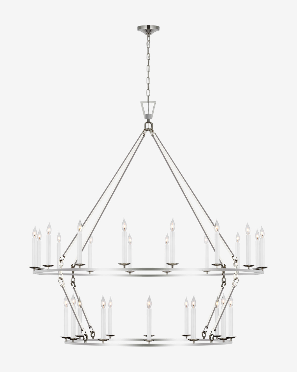 Darlana Two-Tiered Ring Chandelier