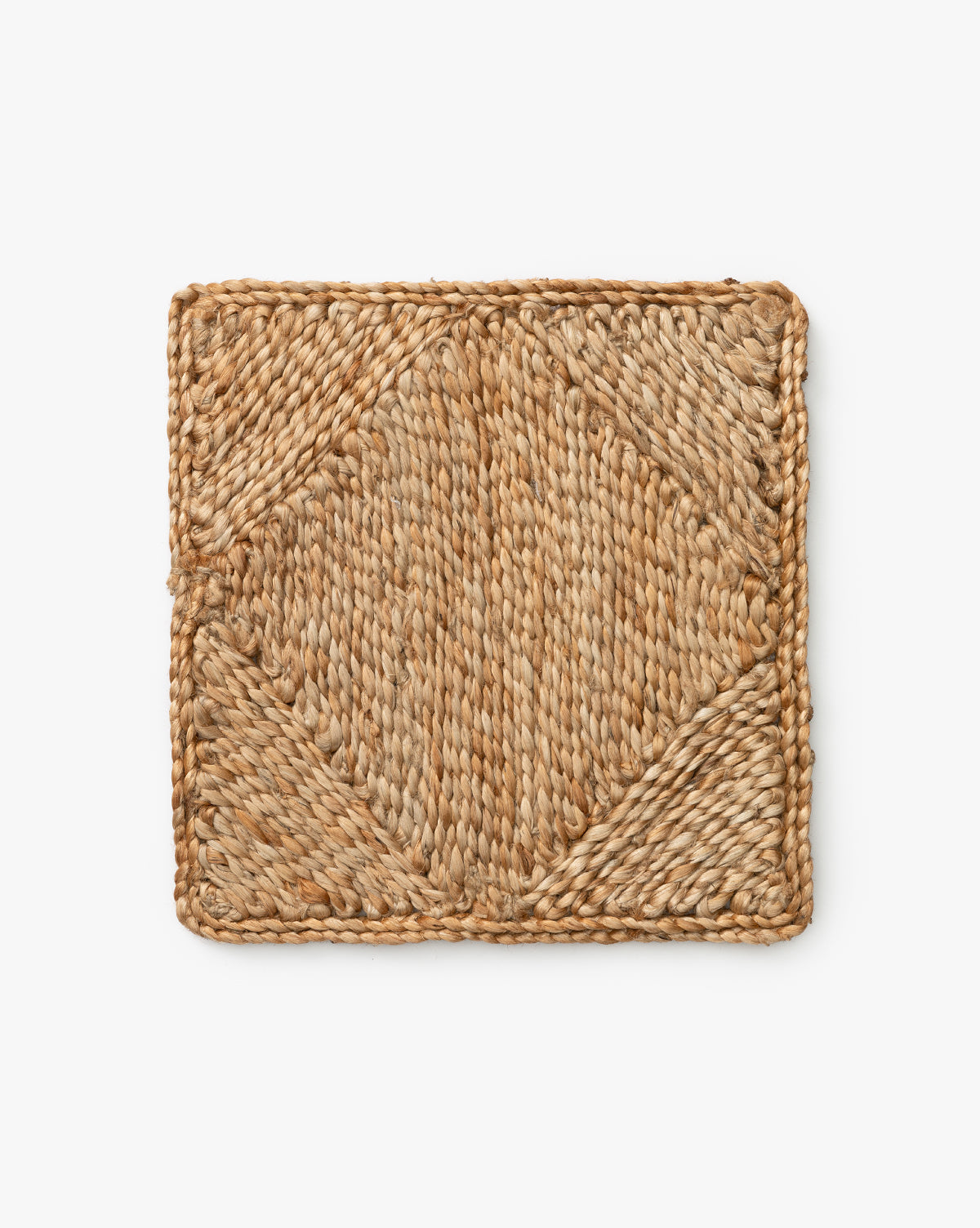 Diamond Braided Jute Rug Swatch