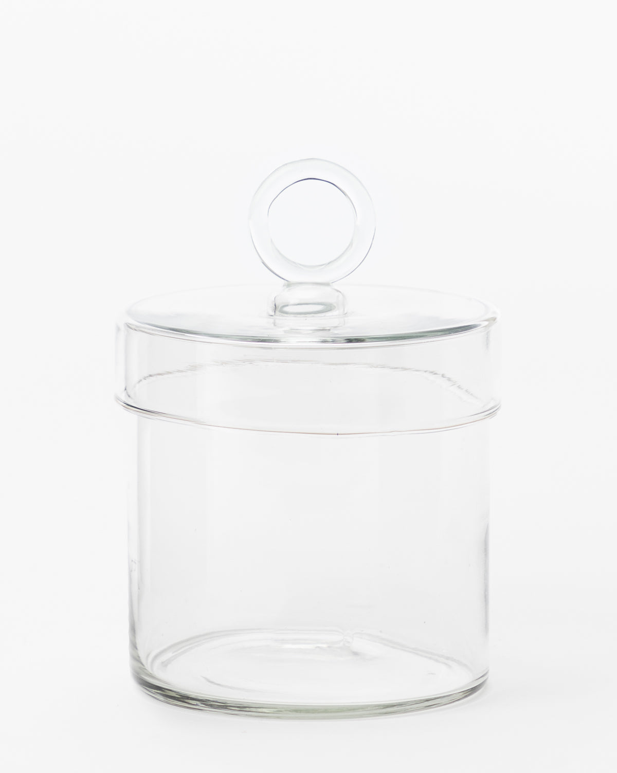 Glass Lidded Canister