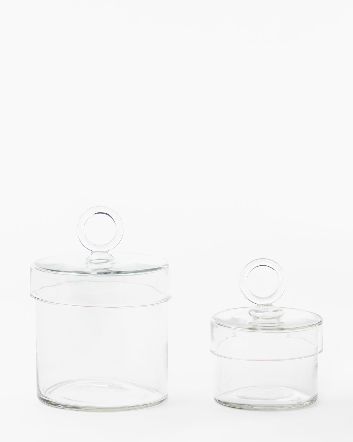 Glass Lidded Canister