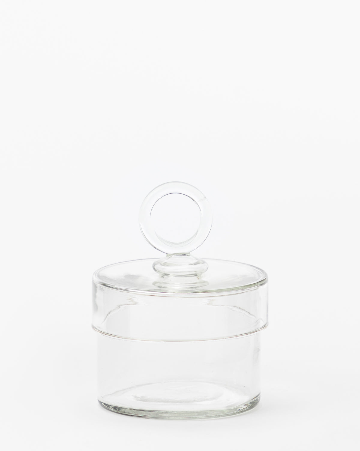 Glass Lidded Canister