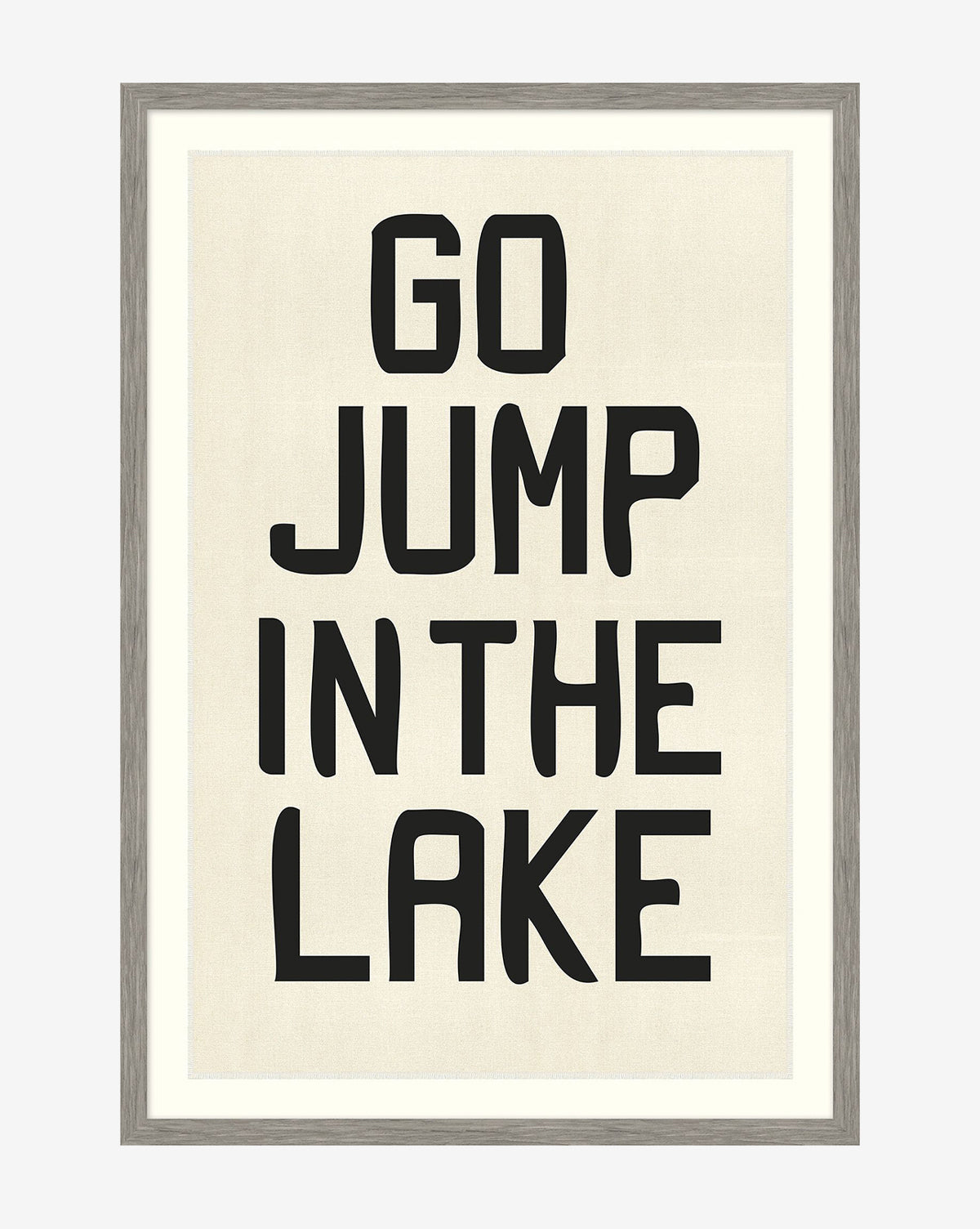 Go Jump in the Lake