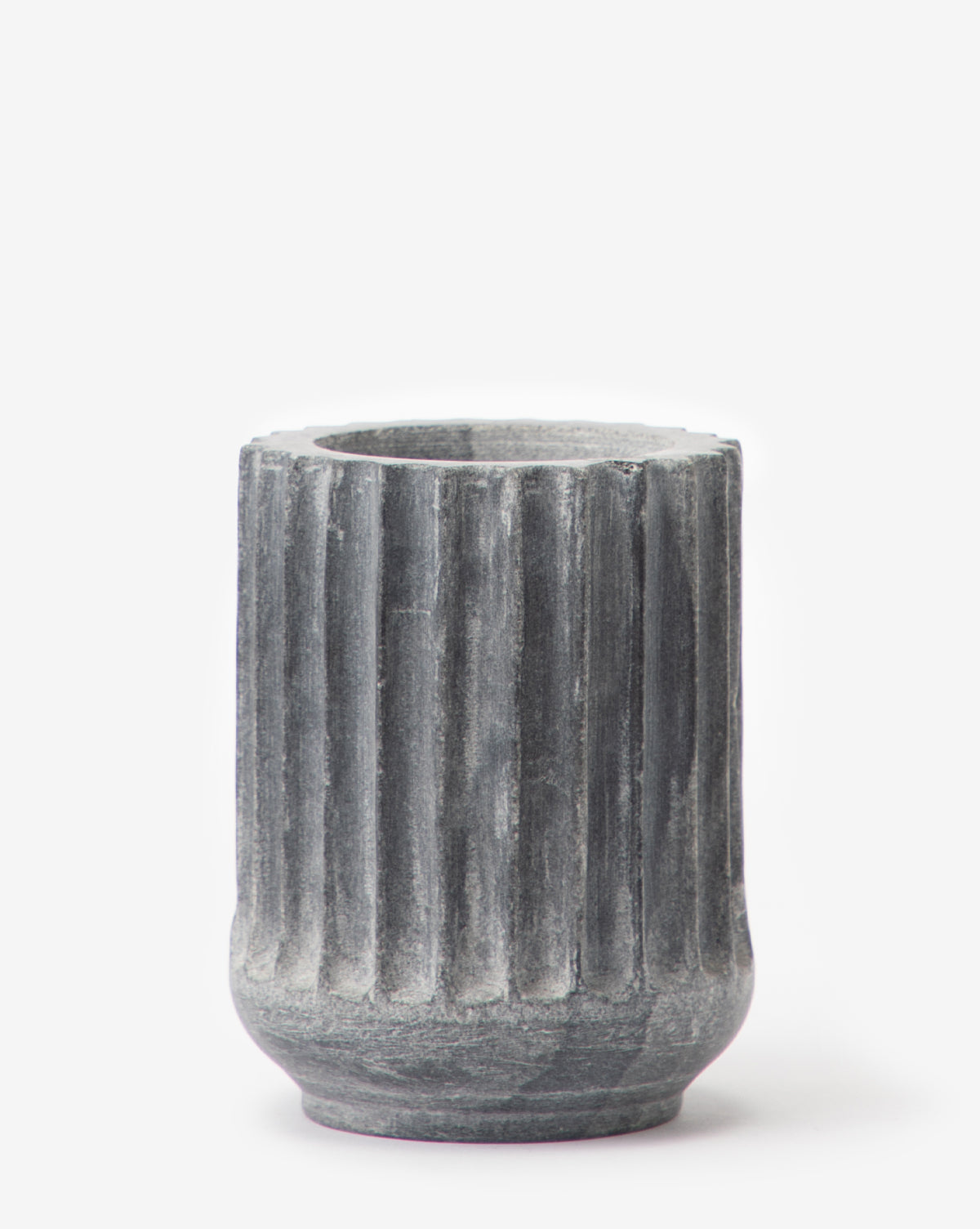 Grayson Black Marble Vase