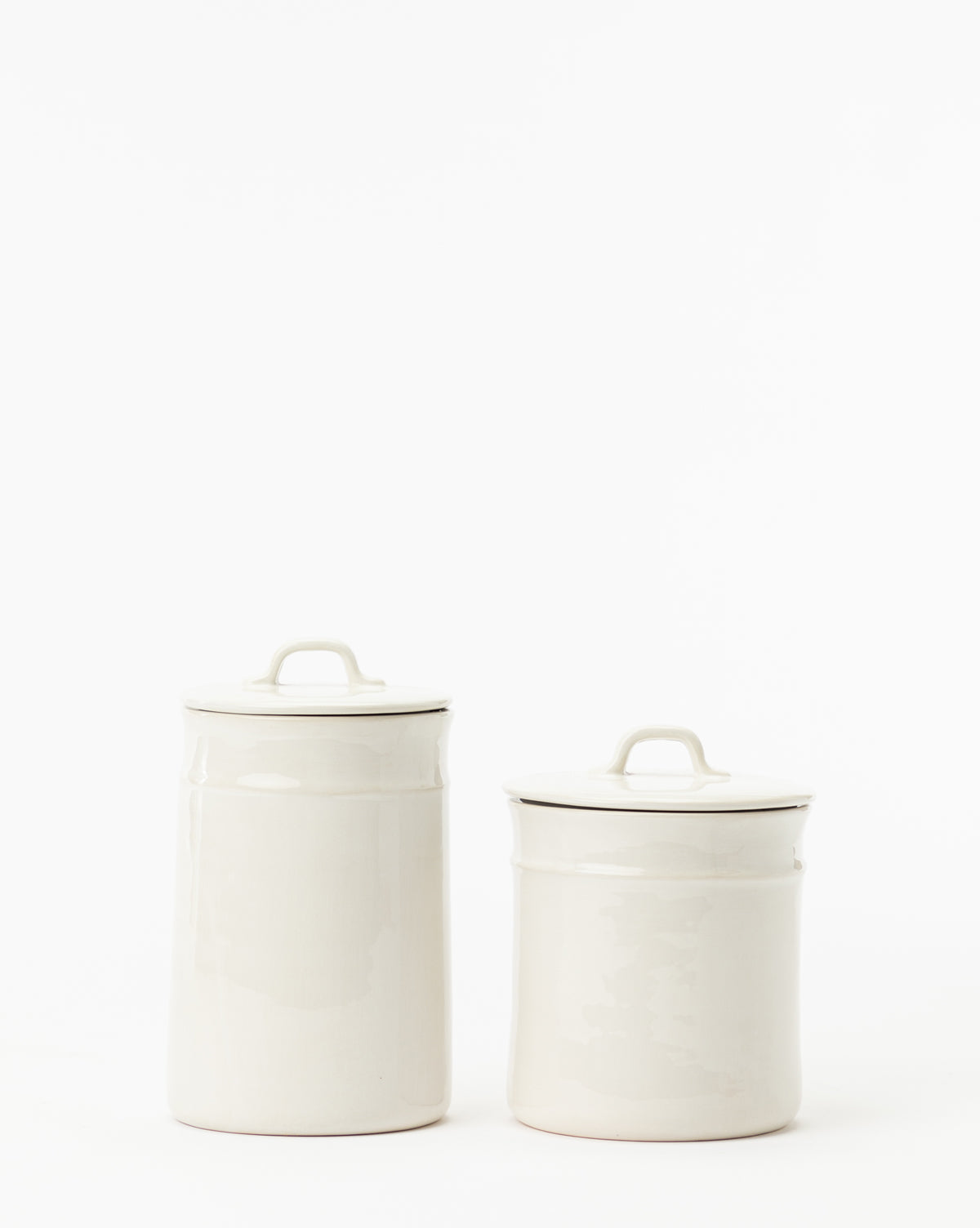 Handled Ceramic Canister