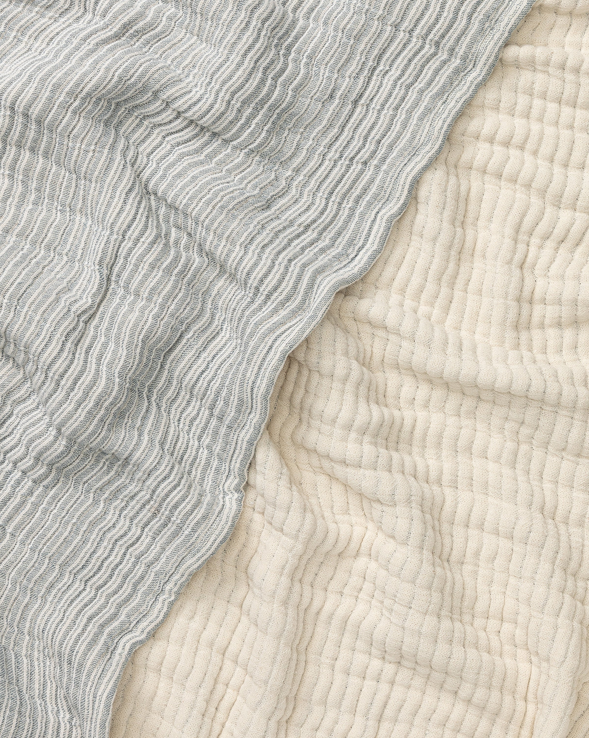 Hanson Striped Cotton Coverlet