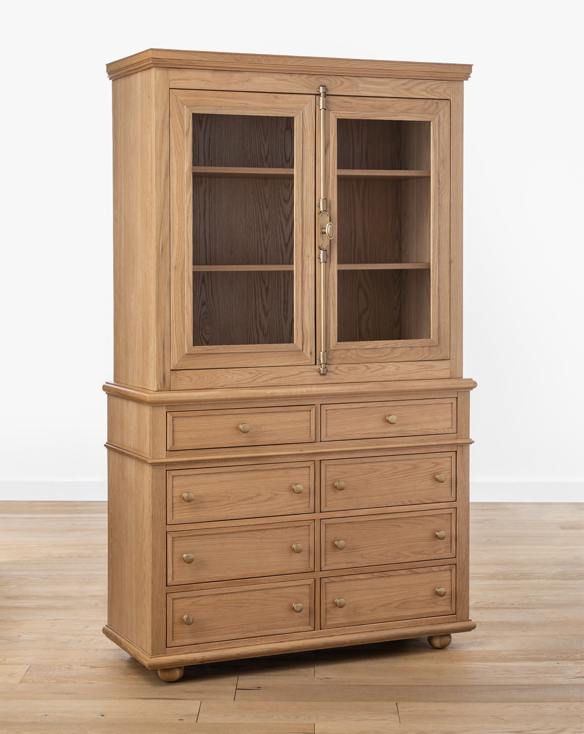 oak cabinet, wood cabinet