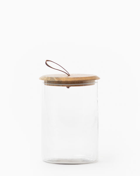 Leather Pull Lidded Jars – McGee & Co.