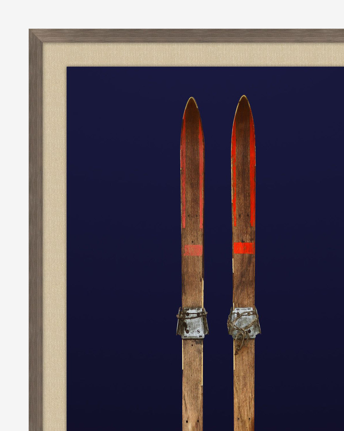 Antique Navy Skis I