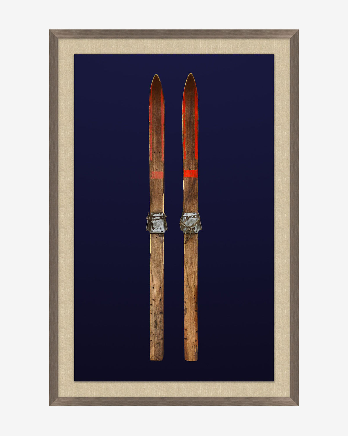 Antique Navy Skis I