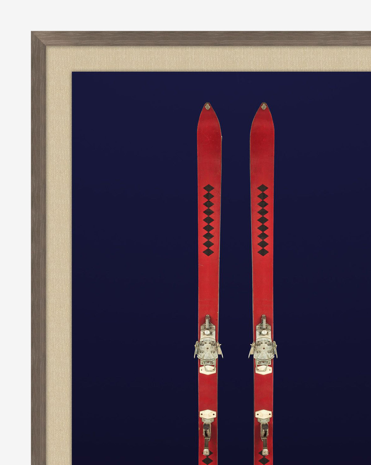 Antique Navy Skis II