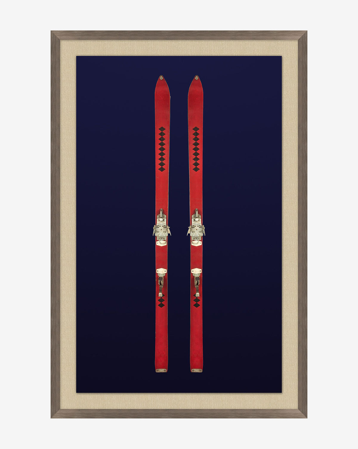 Antique Navy Skis II