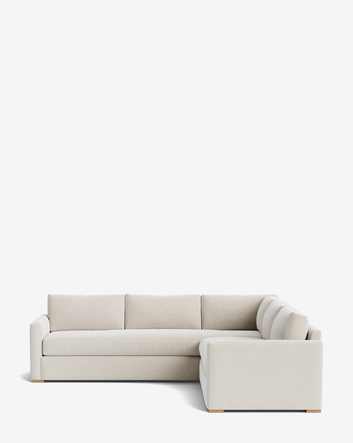 Macy Upholstered L Sectional 108"