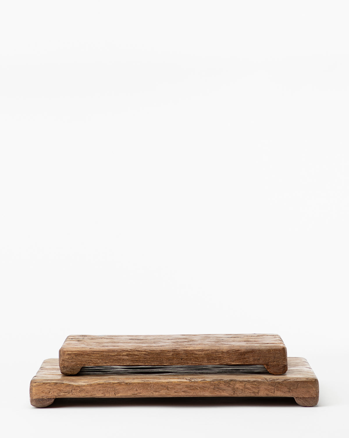 Mango Wood Rectangular Pedestal