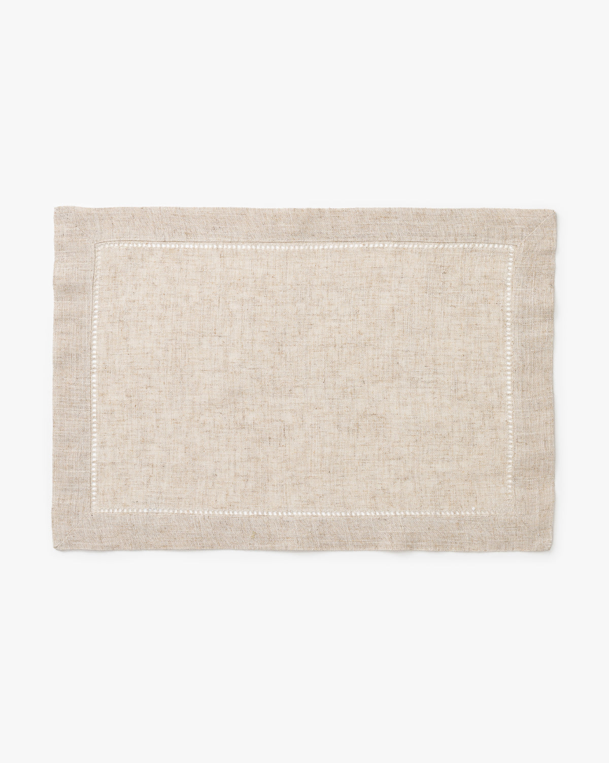 Natural Hemstitched Placemat