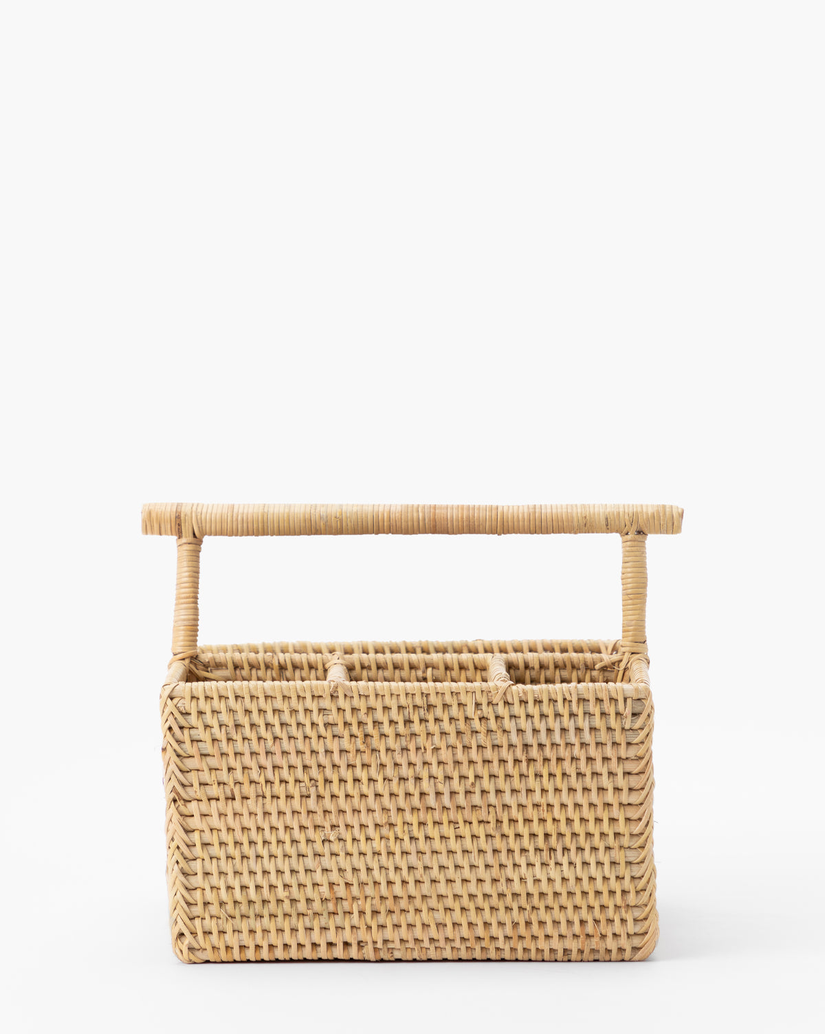 Rattan Utensil Caddy