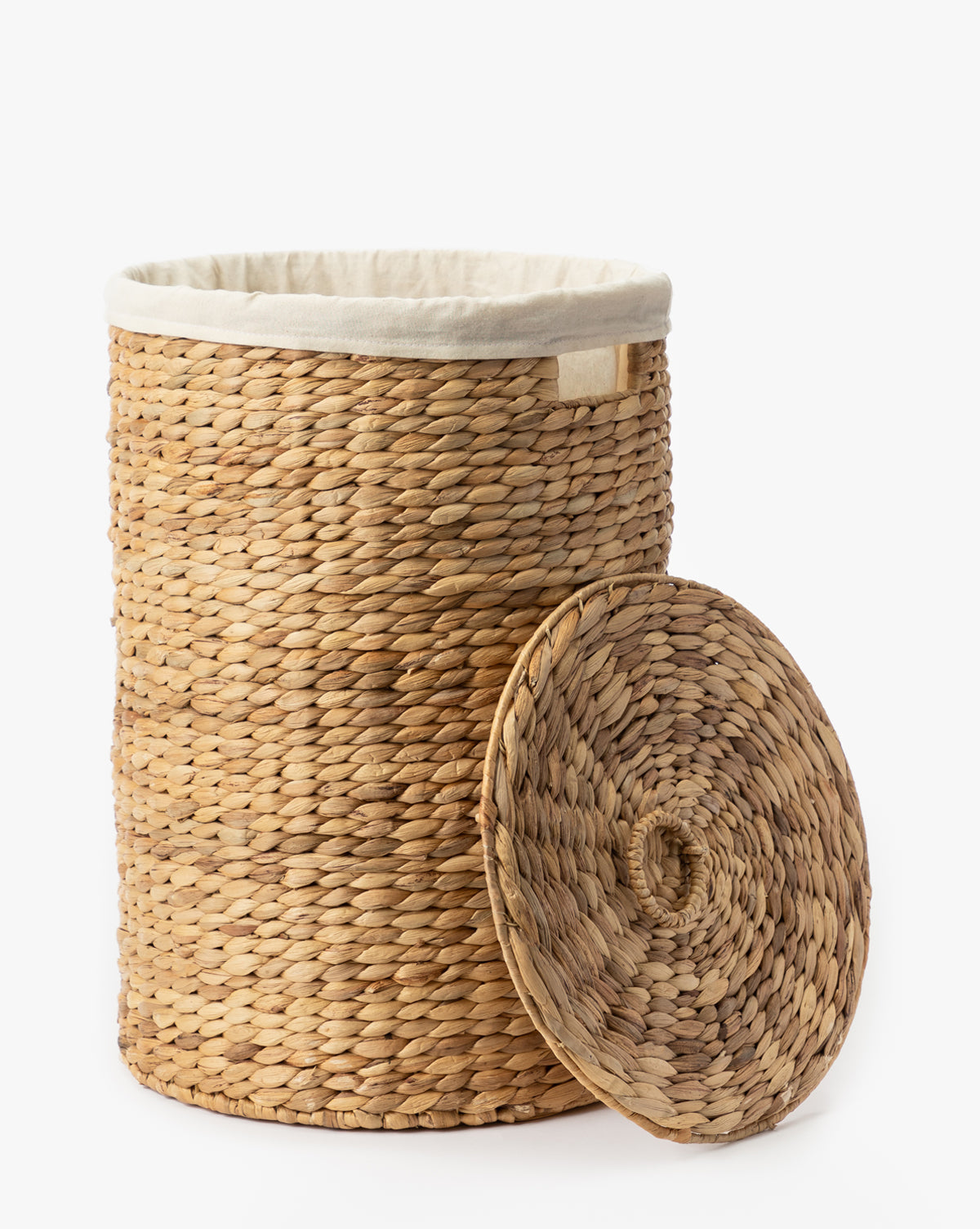 Round Water Hyacinth Basket