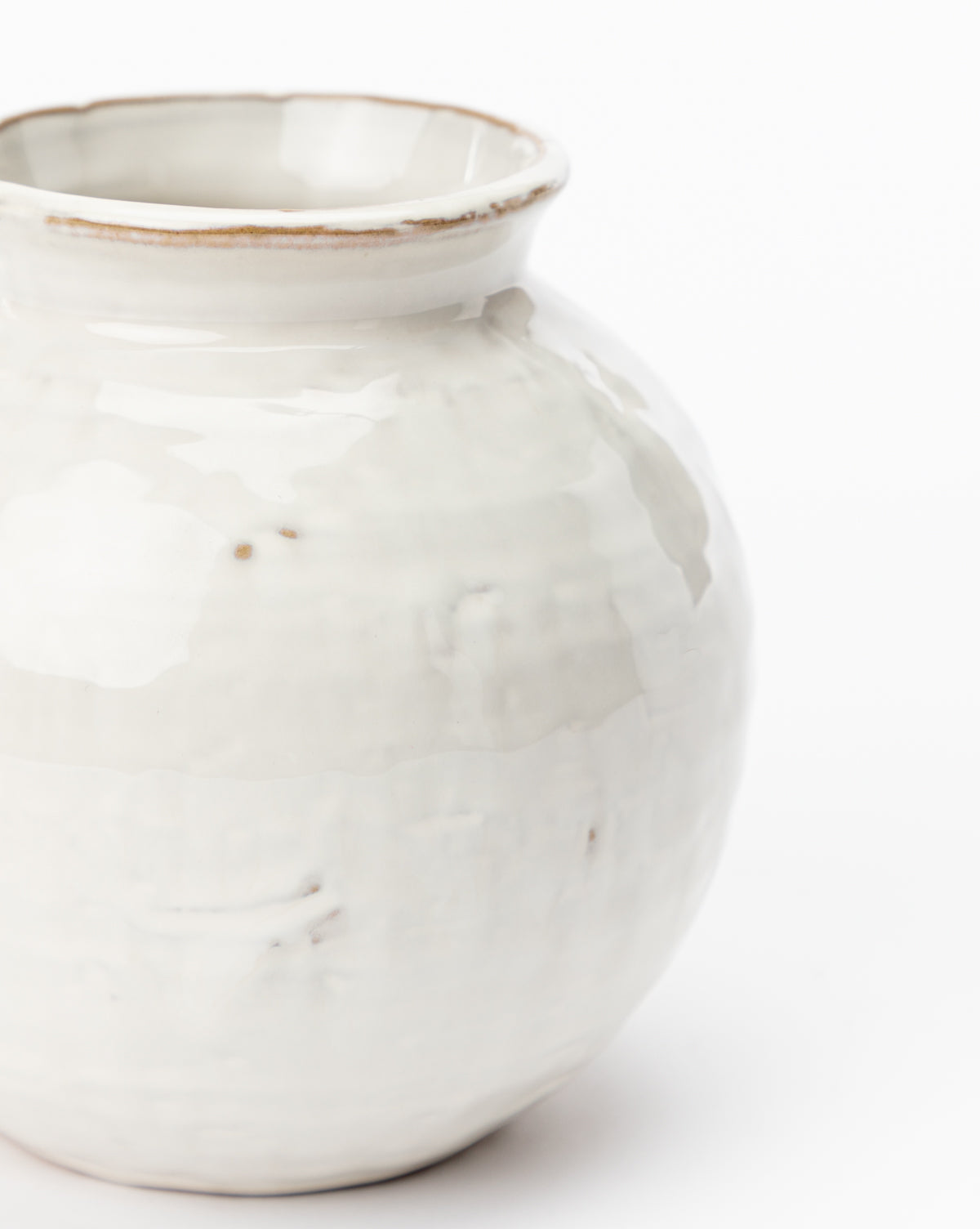 Rounded Ceramic Vase