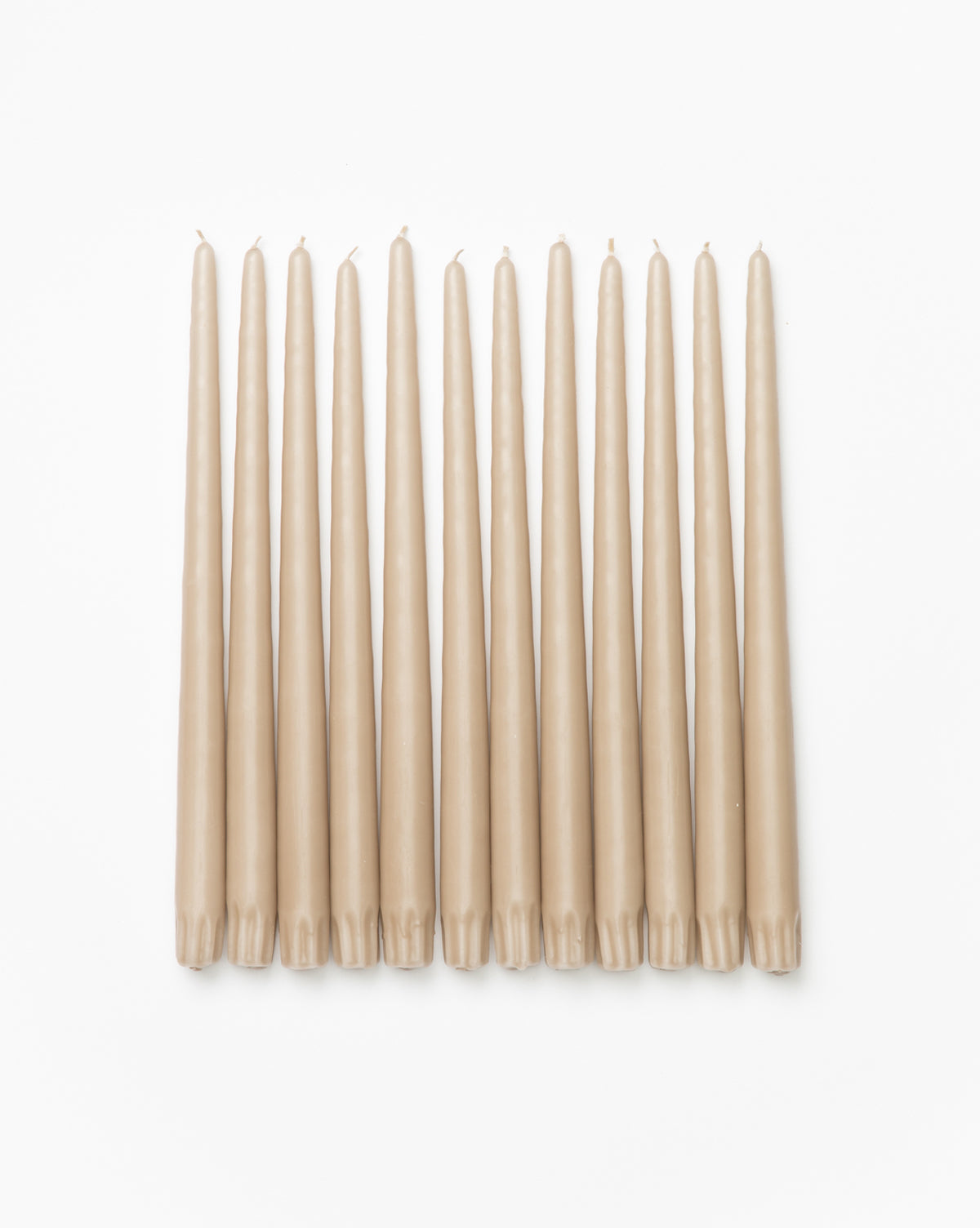 Sandstone Taper Candles (Set of 12)