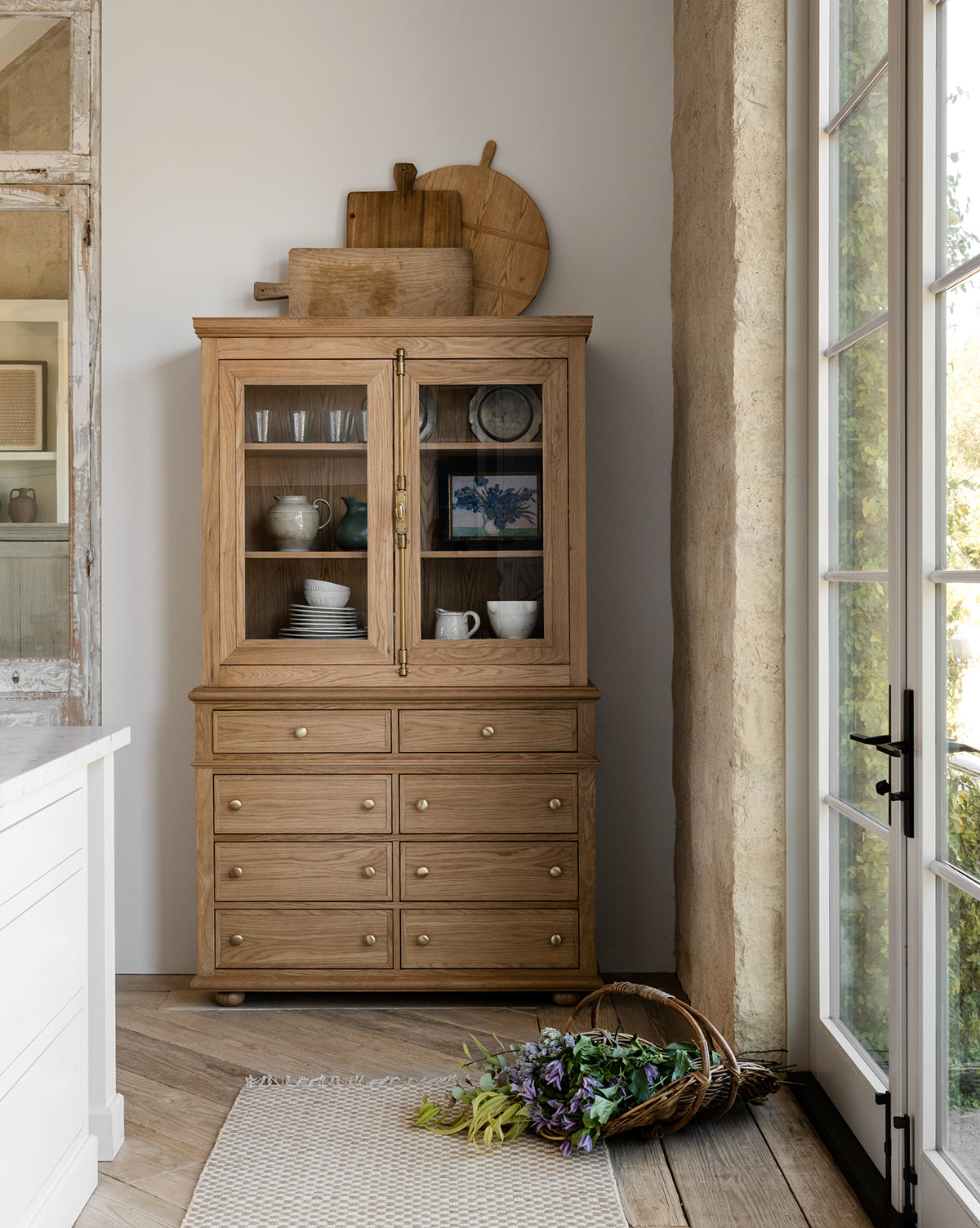 Heath Oak Cabinet