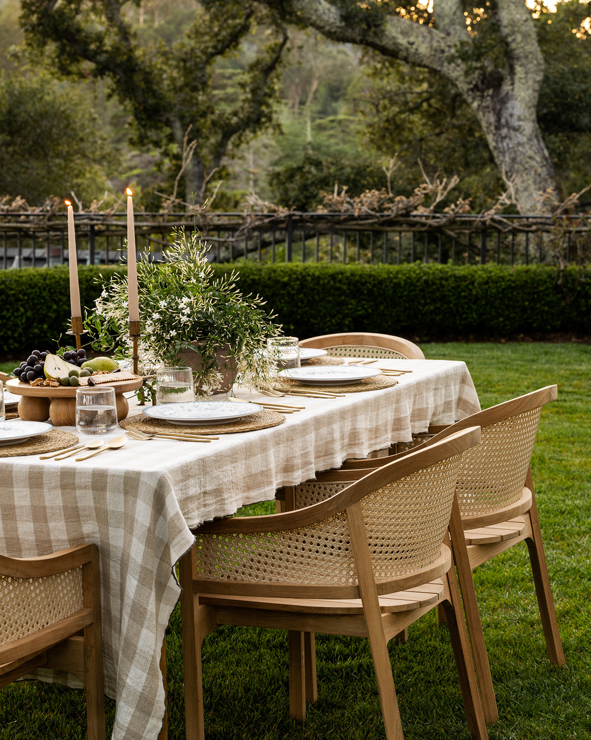 Charlie Check Tablecloth