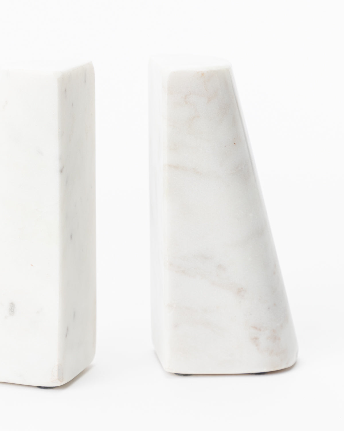 Tapered Marble Bookends (Set of 2)