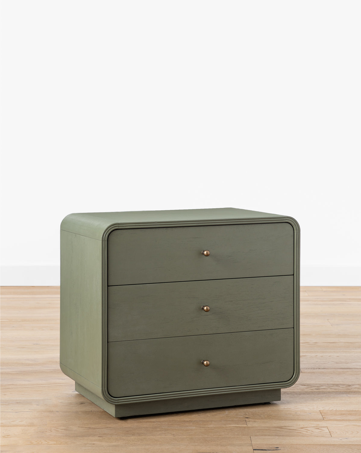 green nightstand, modern nightstand