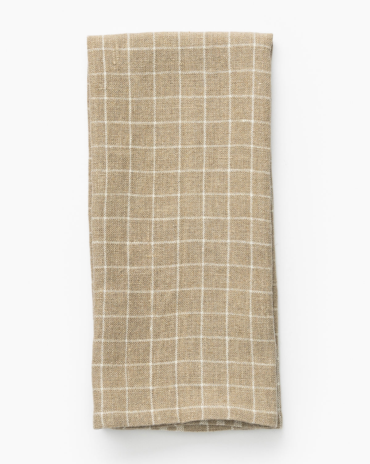 Windowpane Linen Tea Towel