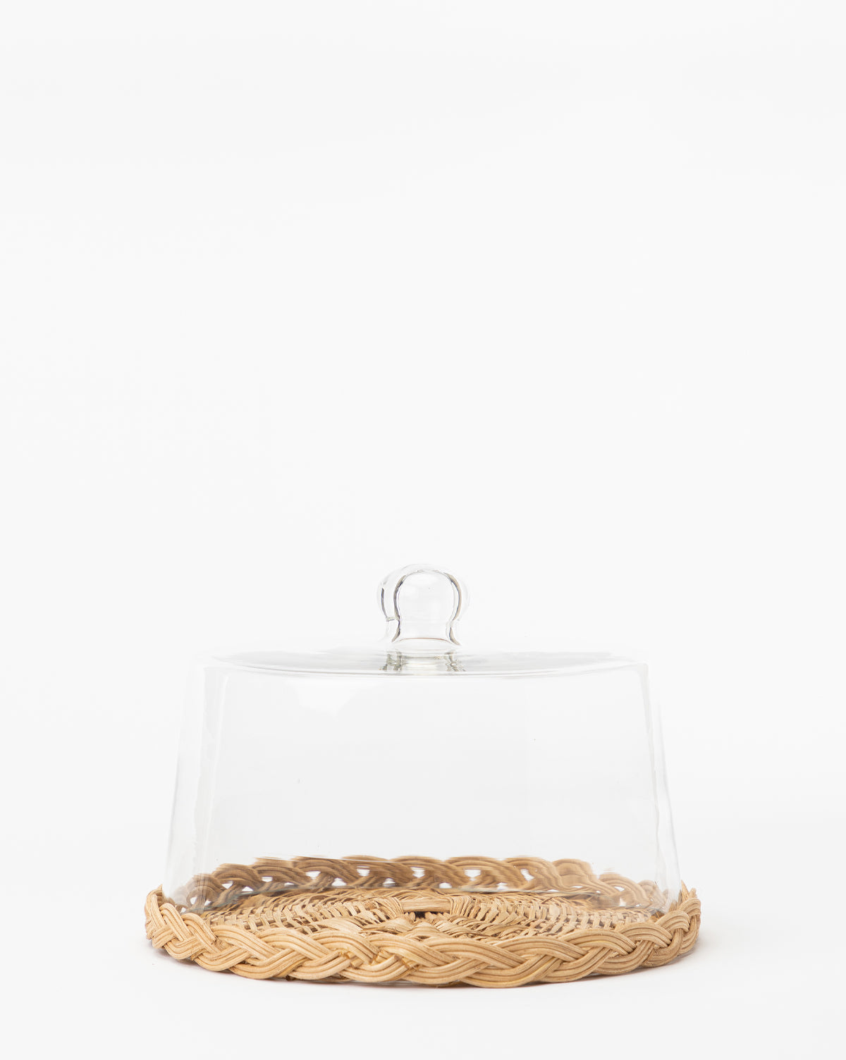 Woven Cane Pastry Cloche