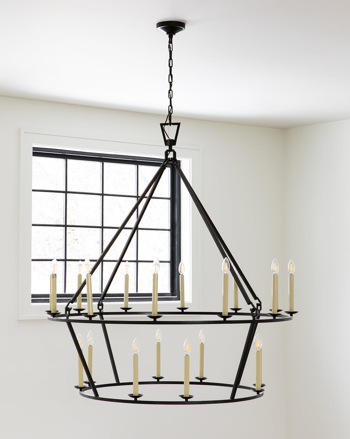 Darlana Two-Tiered Ring Chandelier