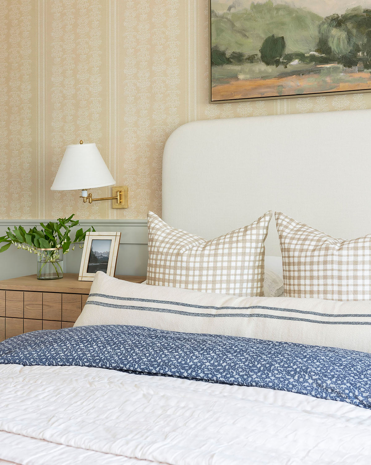 Edison Gingham Pillow Cover