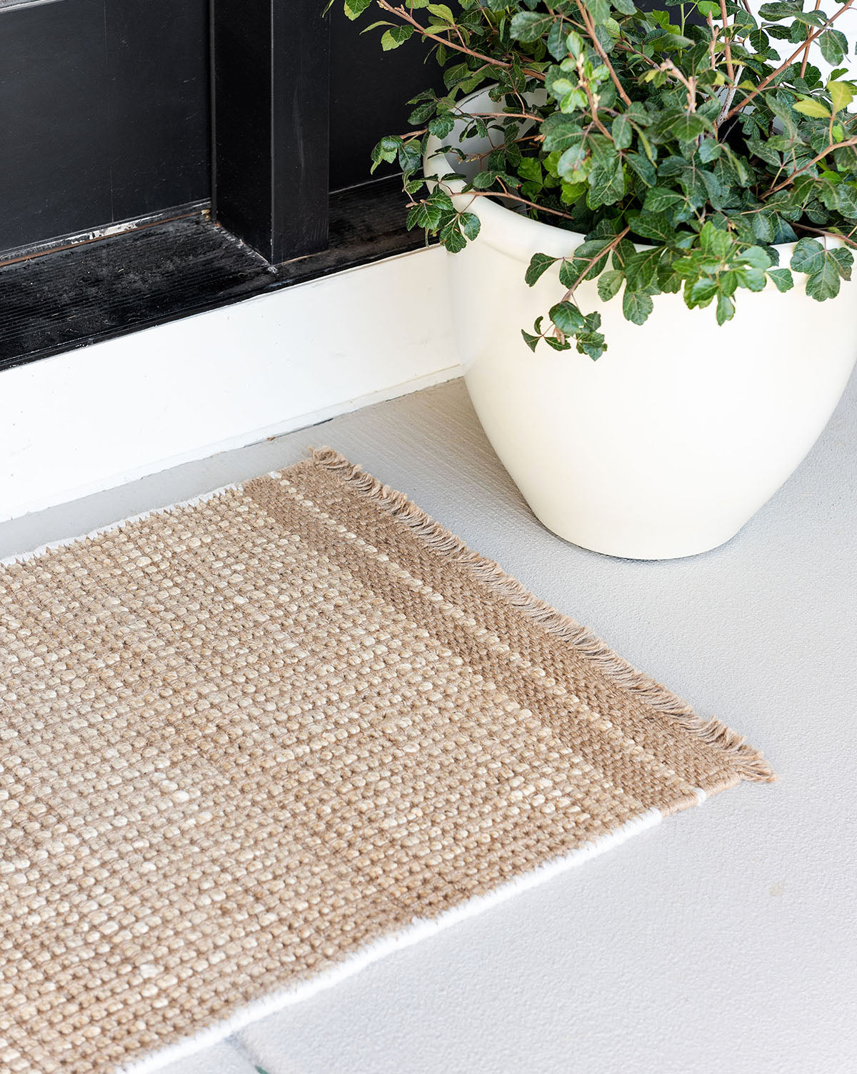 Girona Natural Handwoven Jute Flatweave Rug